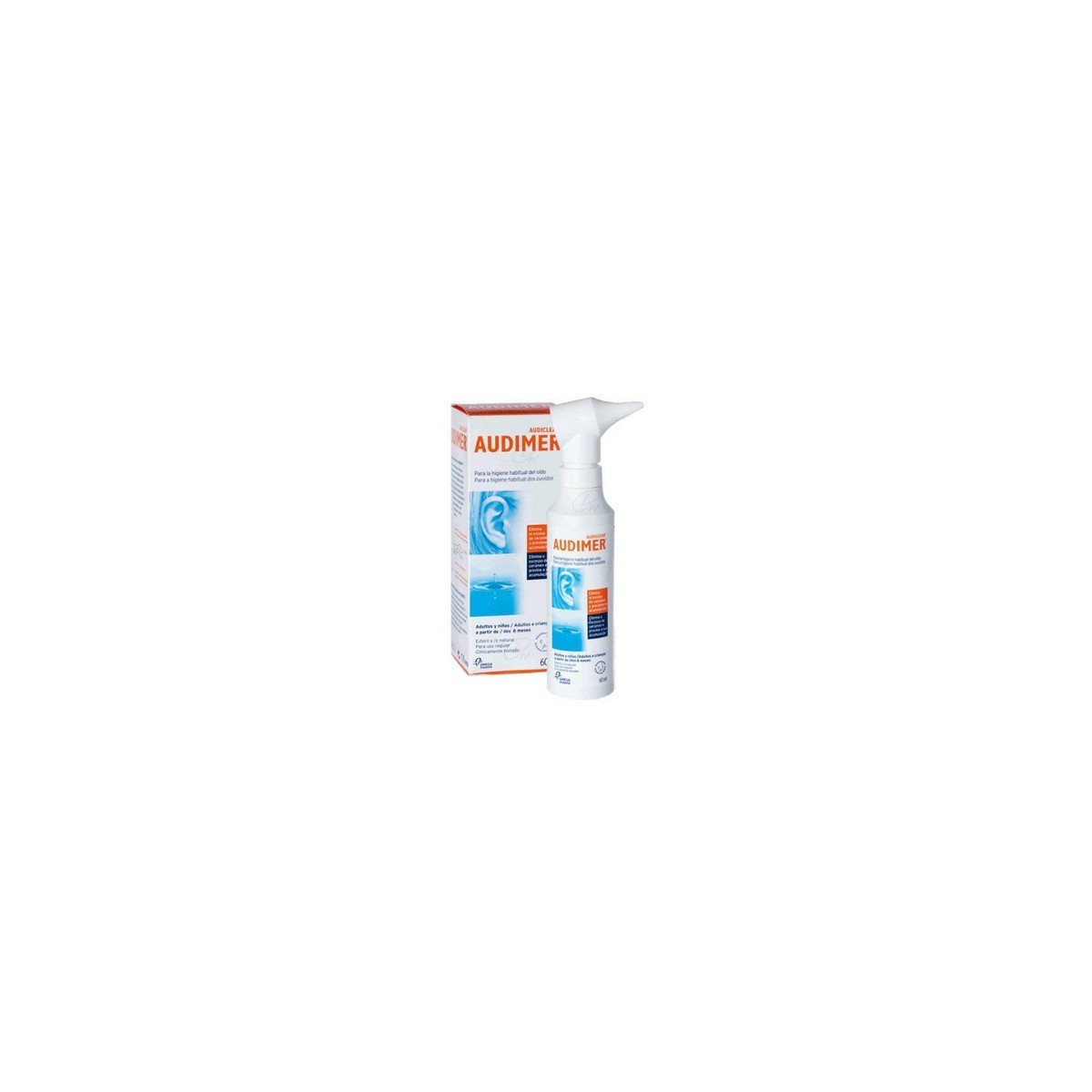 AUDIMER SOLUCION LIMPIEZA OIDOS 60 ML