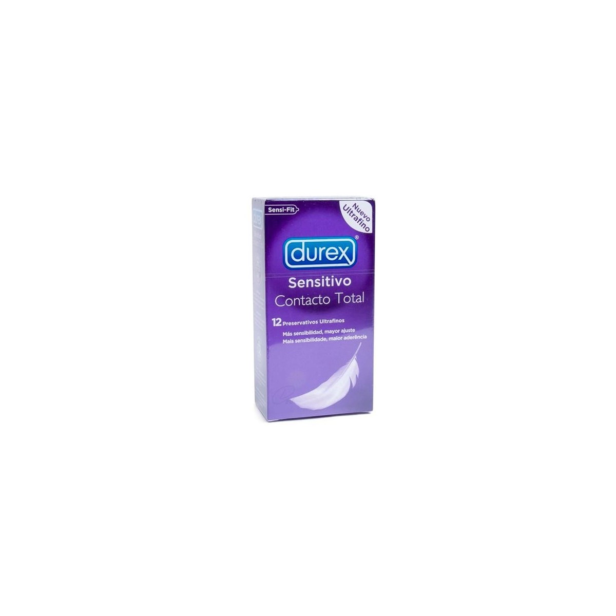 DUREX SENSITIVO CONTACTO TOTAL 12 UDS