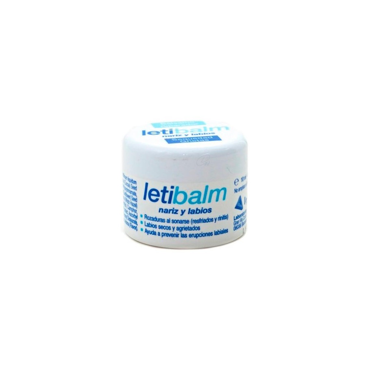 LETIBALM BÁLSAMO REPARADOR LABIOS Y NARIZ TARRO...