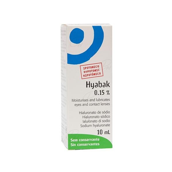 HYABAK 015 SOLUCIÓN 10 ML