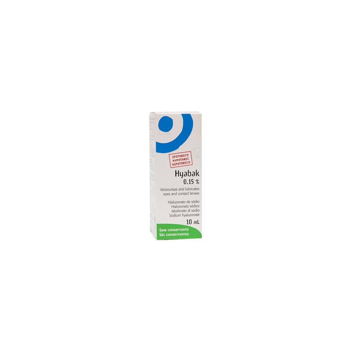 HYABAK 015 SOLUCIÓN 10 ML