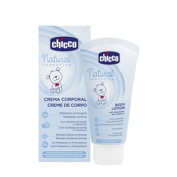 CHICCO NATURAL SENSATION CREMA CORPORAL 500ML