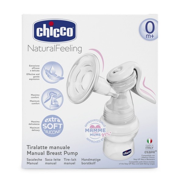 Chicco Sacaleches Manual NaturalFeeling