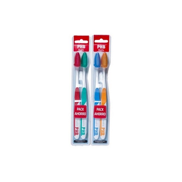 CEPILLO DENTAL ADULTO PHB PLUS MEDIO DUPLO