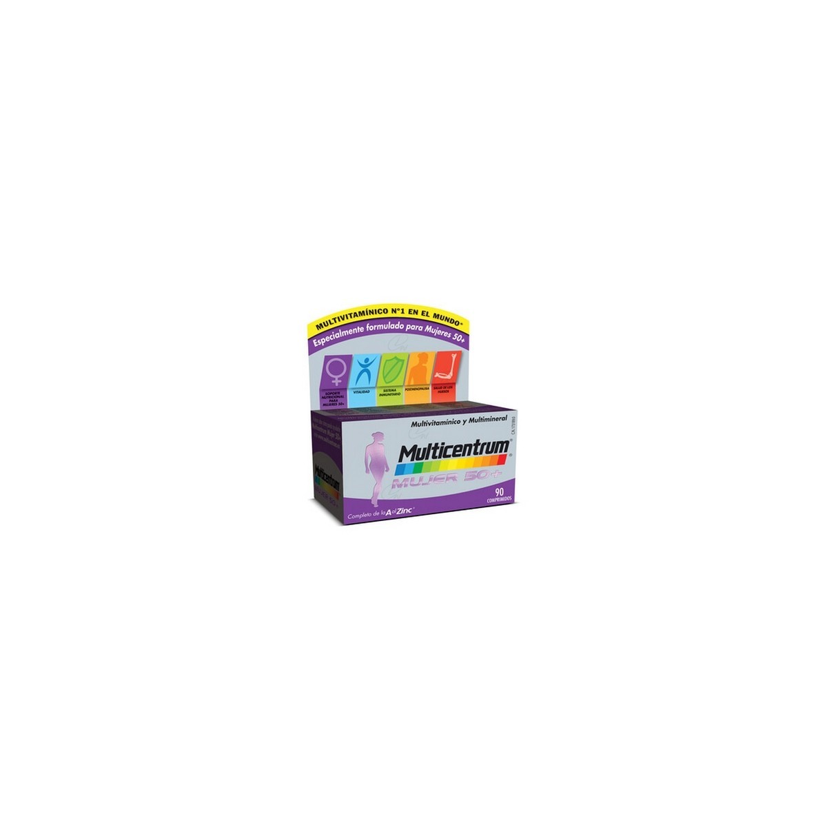 MULTICENTRUM MUJER 50 90 COMP