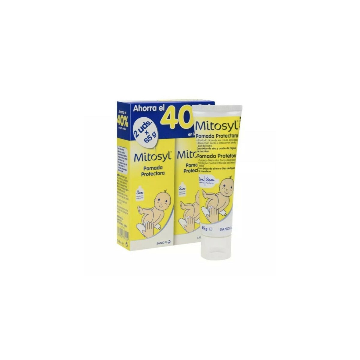 Mitosyl Pomada Protectora 65 gr Duplo