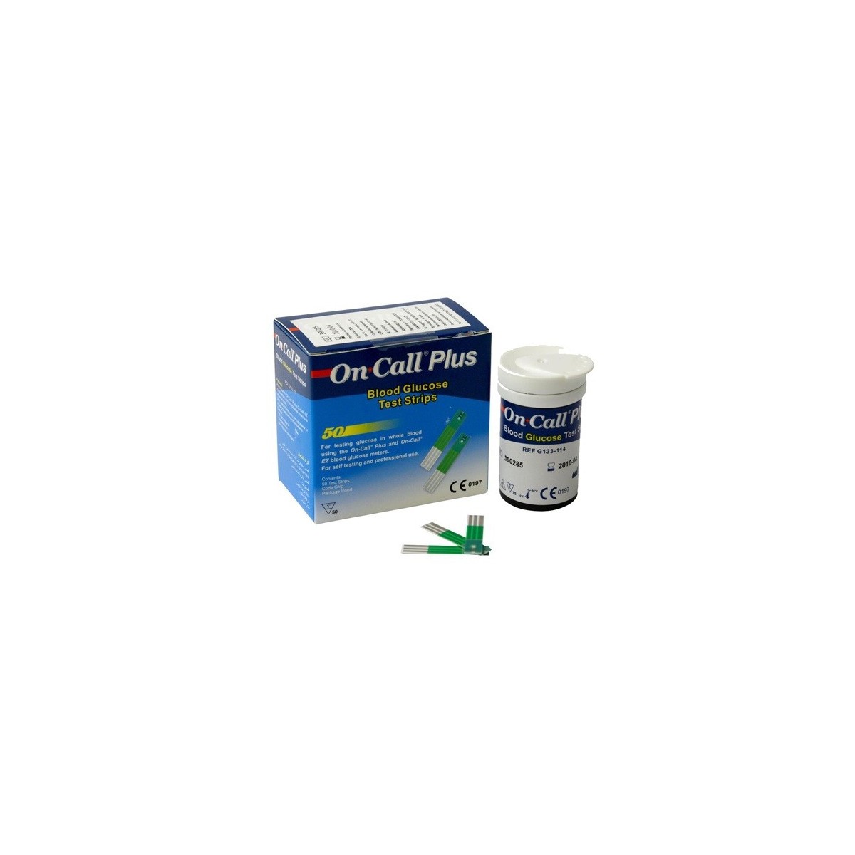 On Call Plus Glucemia Glucose Strip 50 tiras