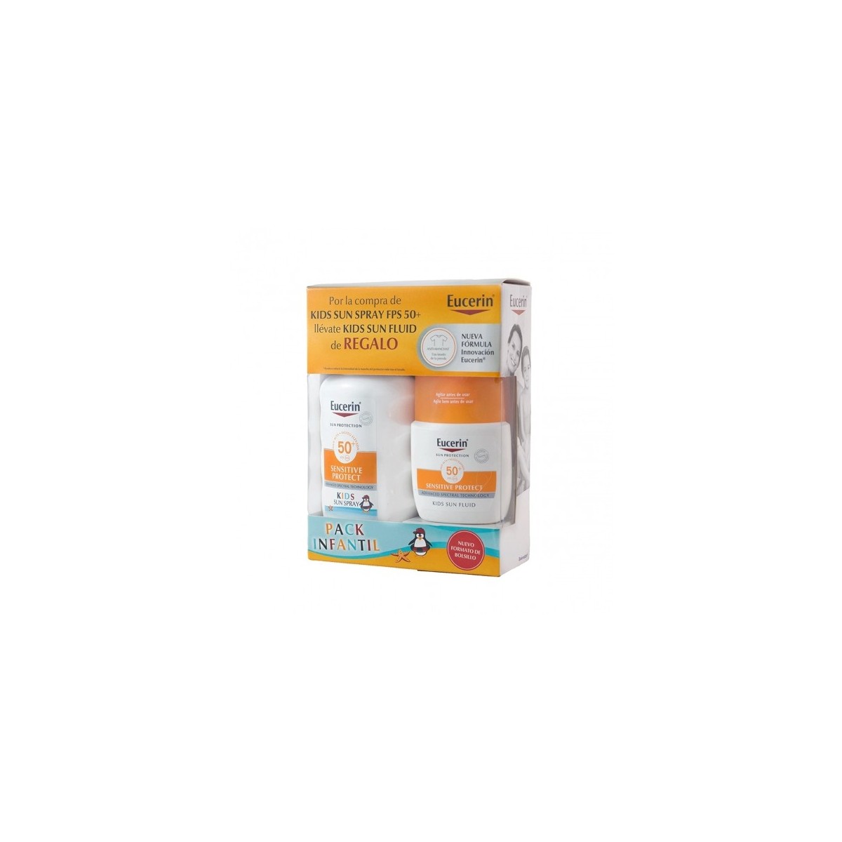 EUCERIN NIÑOS 50 SPRAY 200 ML  FACIAL REGALO