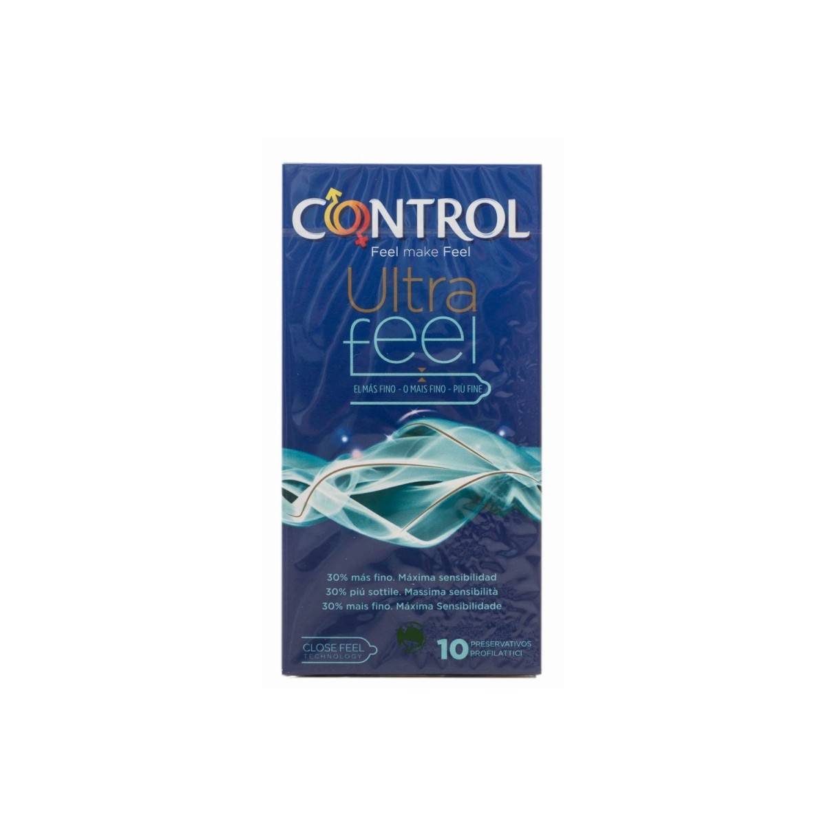 CONTROL ULTRAFEEL PRESERVATIVOS 10 U