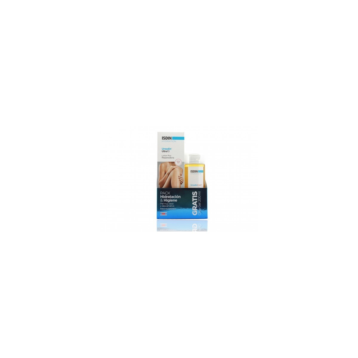 UREADIN PACK LOCION 10 400 ML  OLEO GEL 200 ML