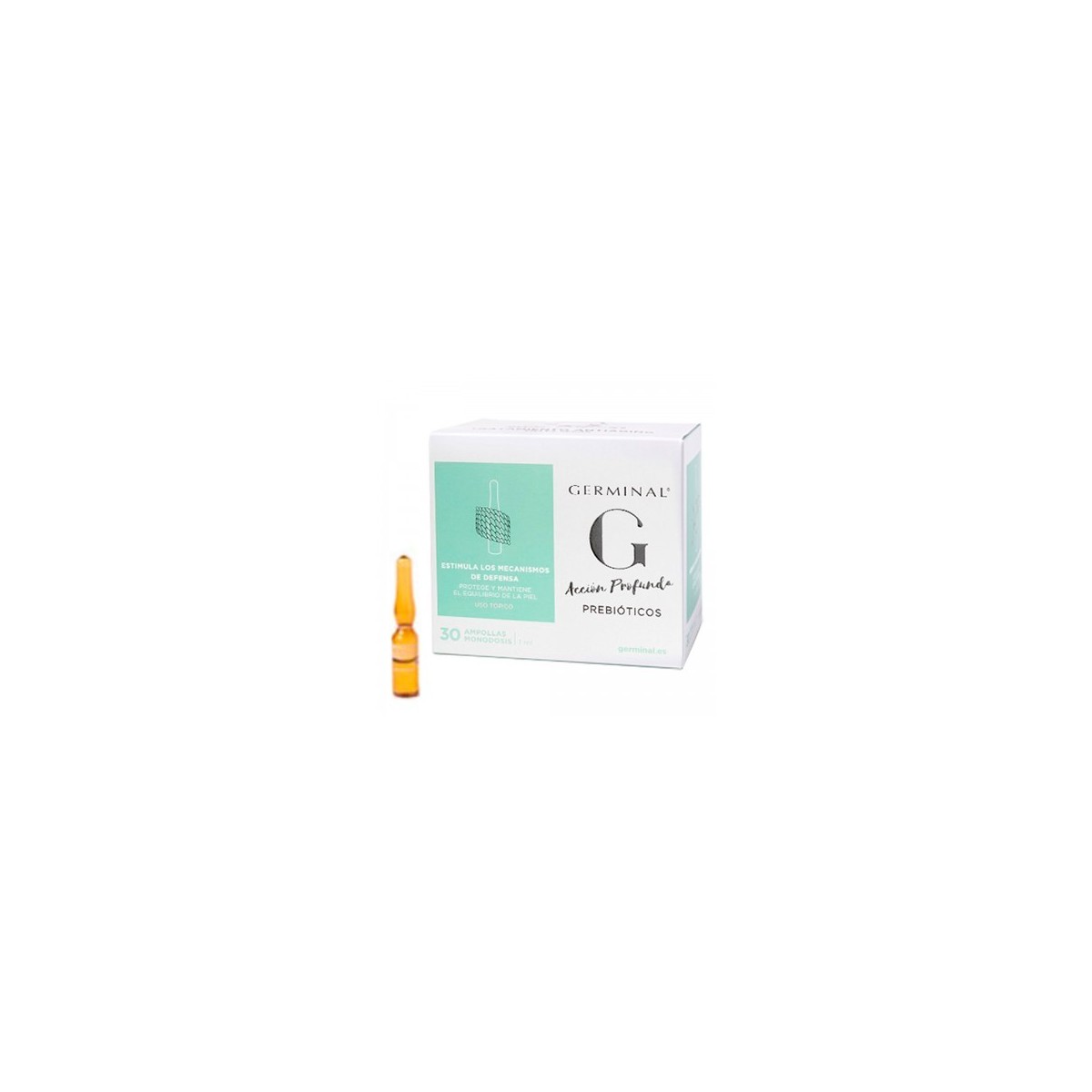 GERMINAL ACCION PROFUNDA PREBIOTICOS 1 ML 30 AMP