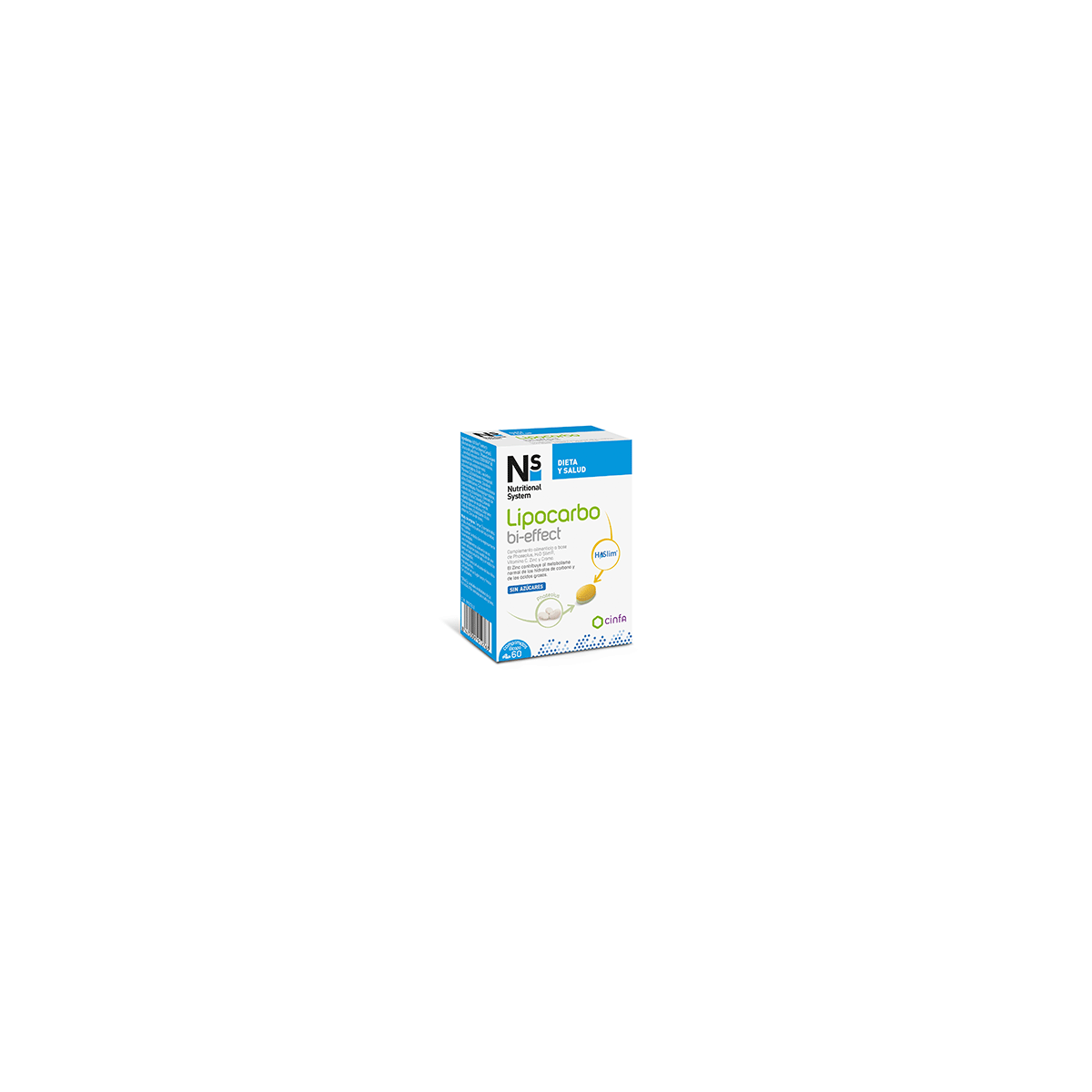 NS LIPOCARBO BIEFFECT 60 COMPRIMIDOS BICAPA