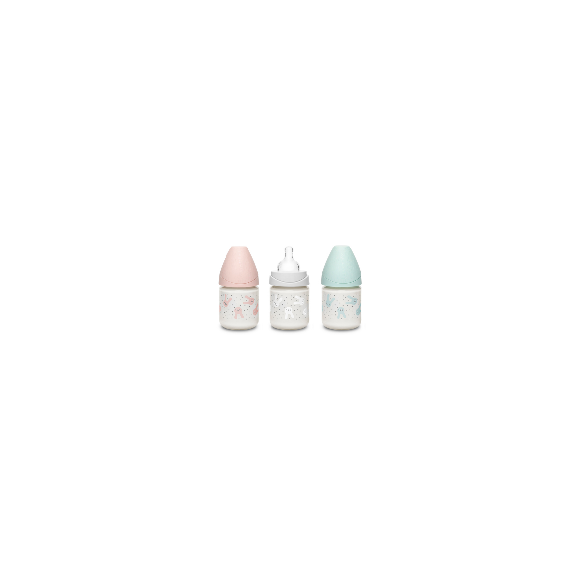 SUAVINEX BIBERON VIDRIO 120 ML BOCA ANCHA T3POS
