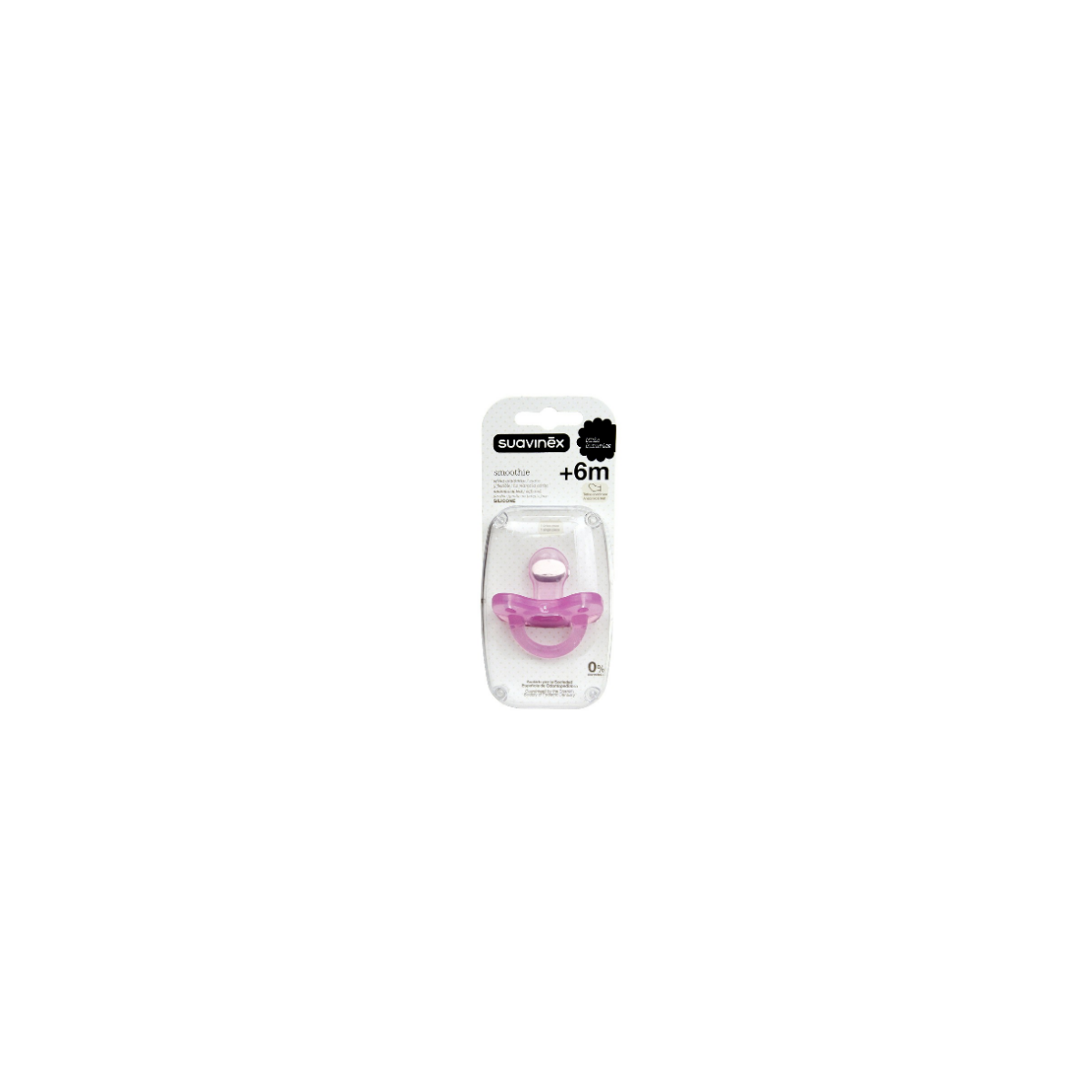 SUAVINEX CHUPETE TODO SILICONA ANATOMICO 6M