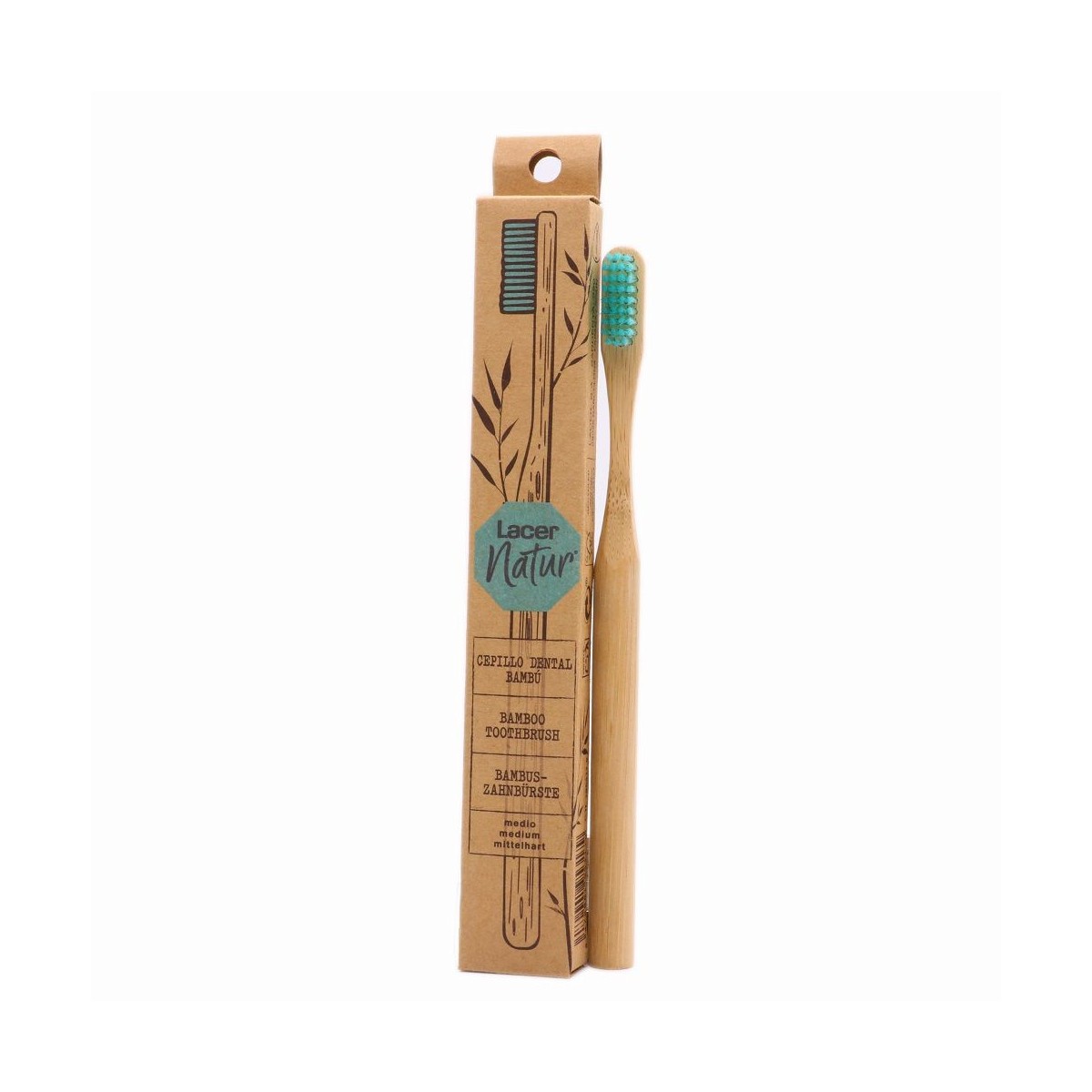 CEPILLO DENTAL ADULTO LACER NATUR BAMBU MEDIO