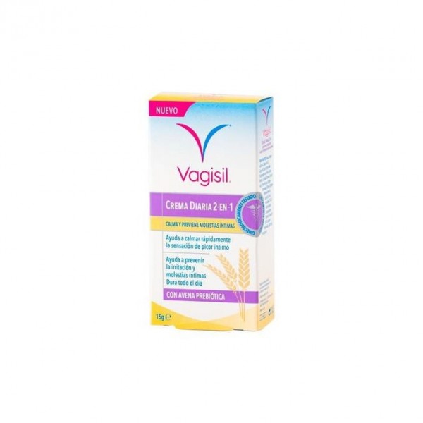 VAGISIL CREMA DIARIA 2 EN 1 15 G