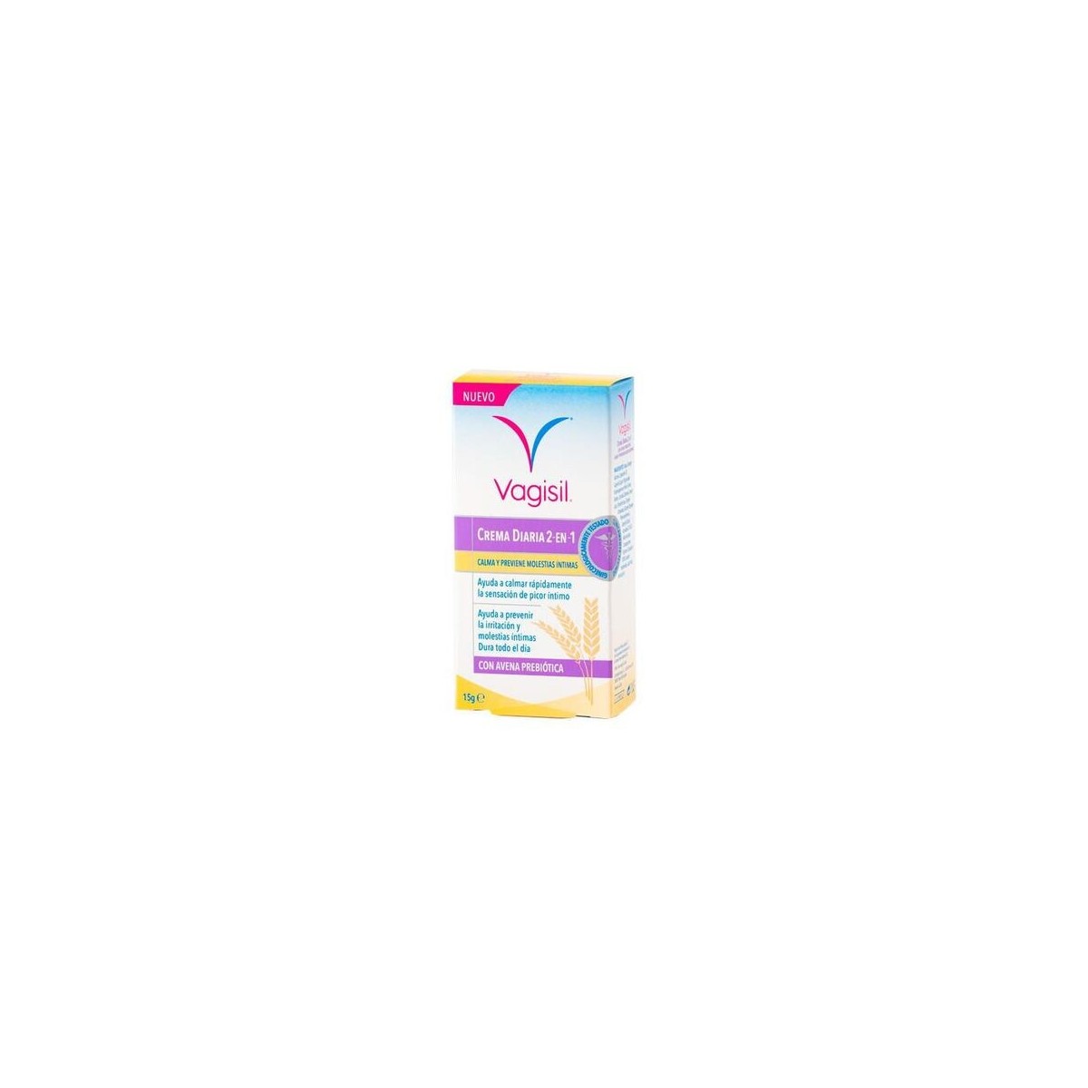 VAGISIL CREMA DIARIA 2 EN 1 15 G