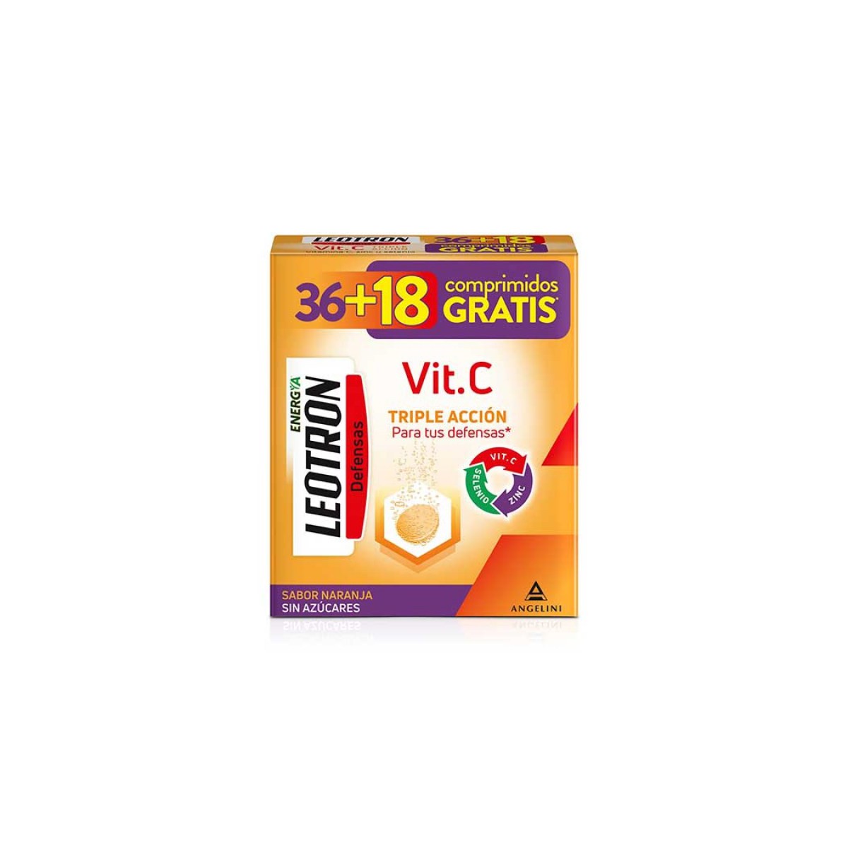 LEOTRON VITAMINA C 36 COMP + 18 COMP GRATIS