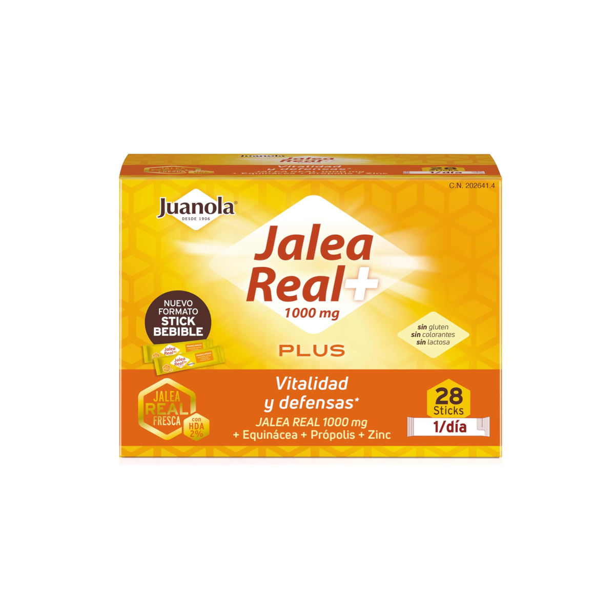 JUANOLA JALEA REAL PLUS 28 SOBRES