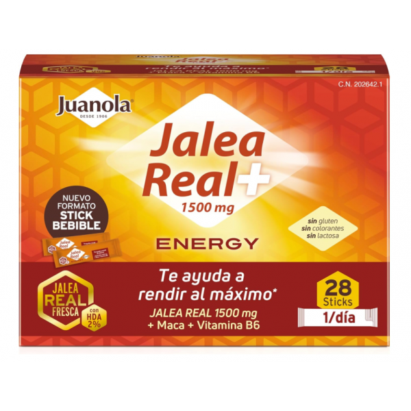 JUANOLA JALEA REAL ENERGY 28 SOBRES 10 ML