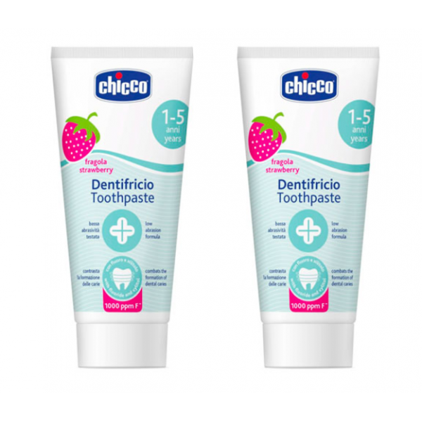 CHICCO PASTA DE DIENTES PACK AHORRO FRESA 50 ML
