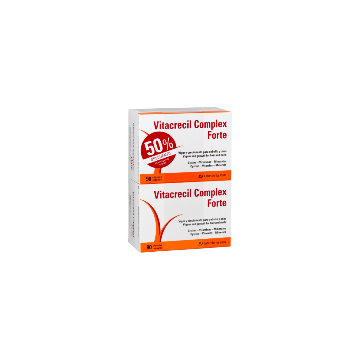 Vitacrecil Complex Forte Duplo 90 Caps