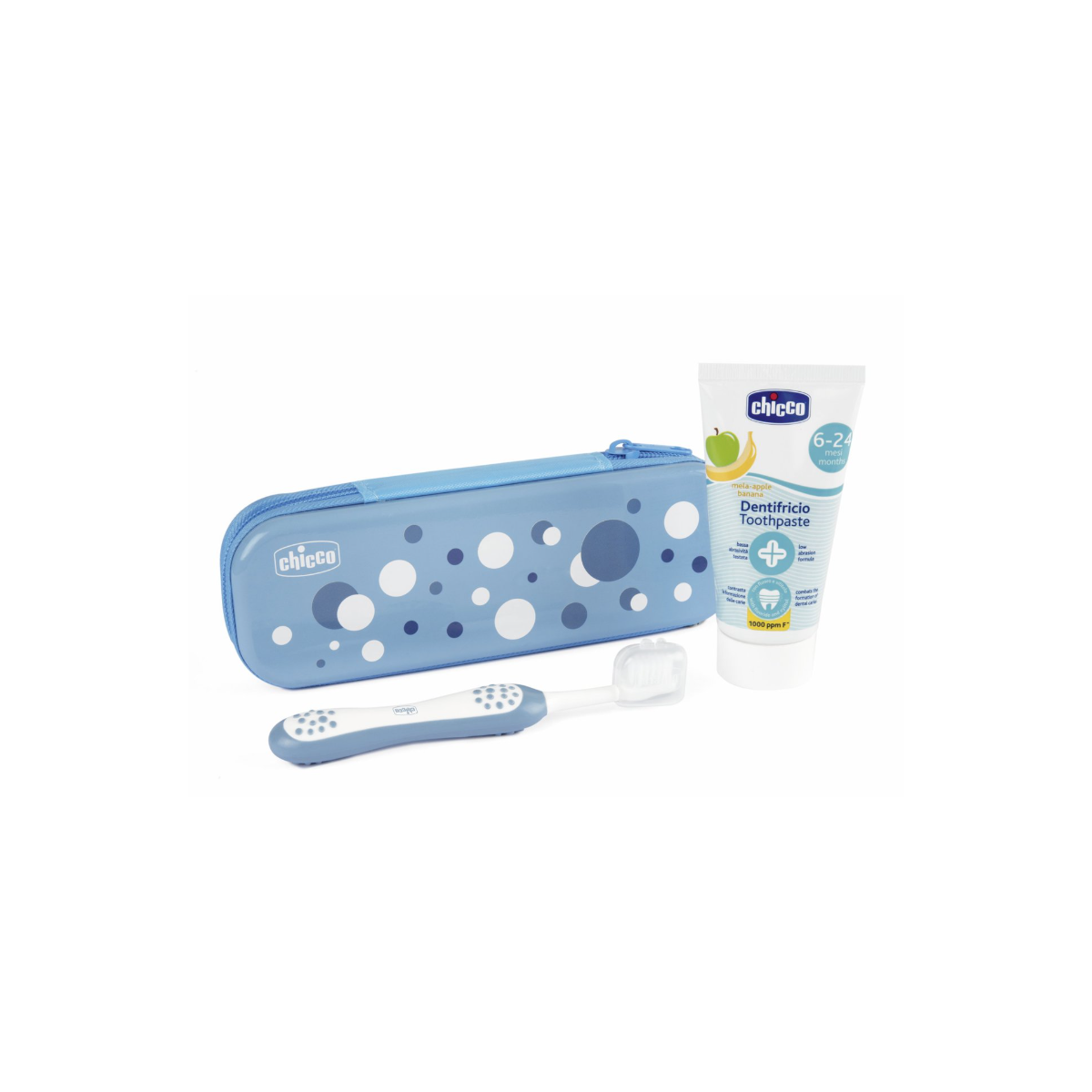 CHICCO SET DENTAL AZUL 6-36 MESES