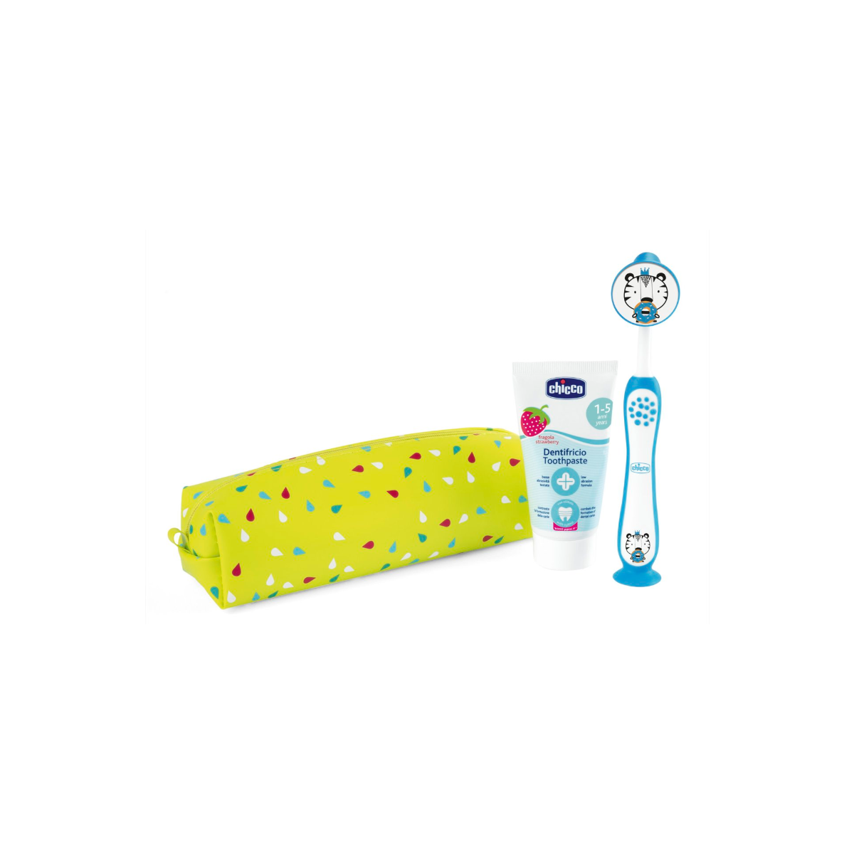 CHICCO SET DENTAL VERDE TIGRE 3-6 AÑOS