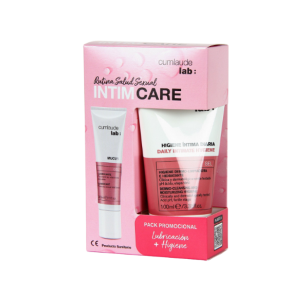 CUMLAUDE PACK GEL LUBRICANTE MUCUS 30 ML + GEL HIGIENE...