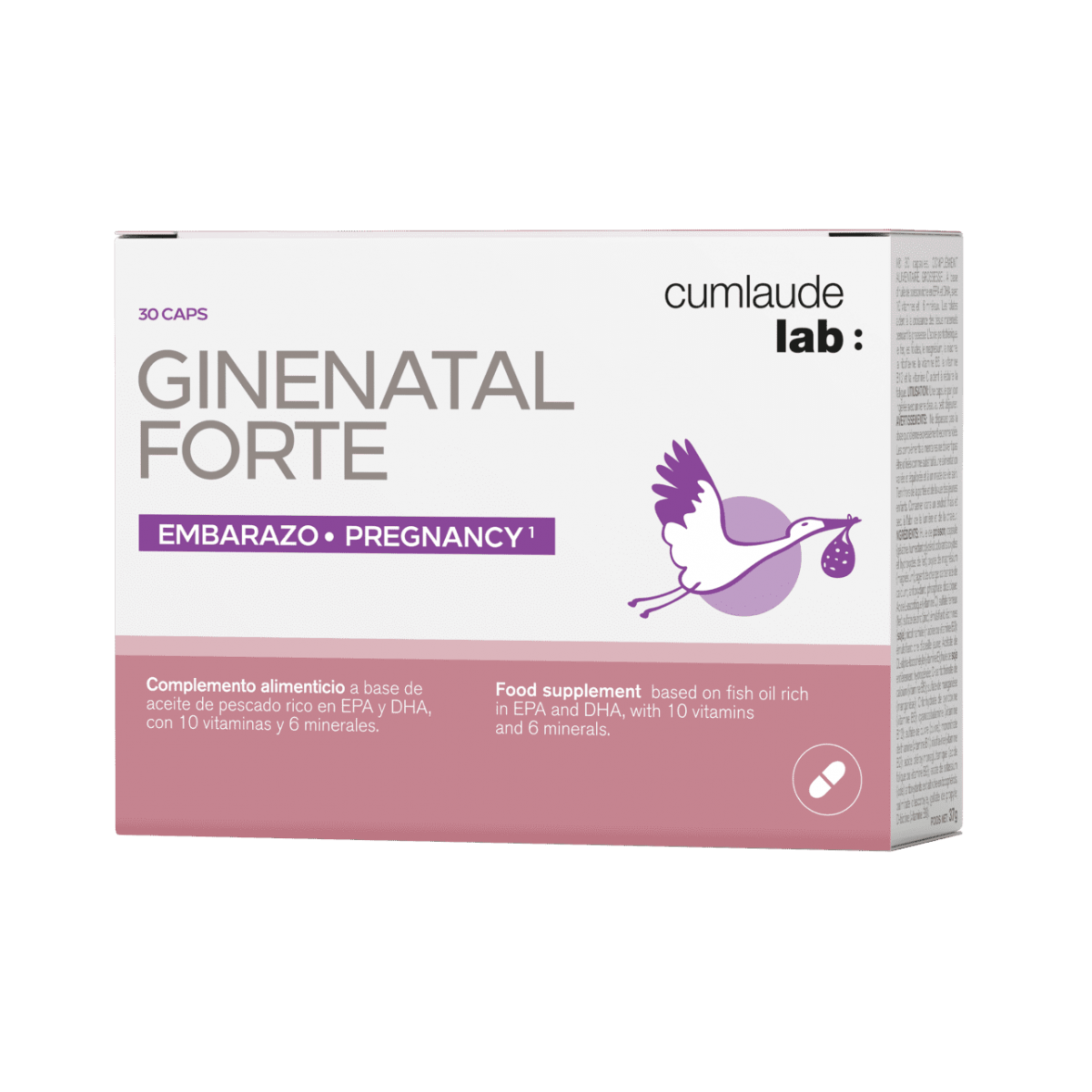 CUMLAUDE LAB GINENATAL FORTE    30 CAPS