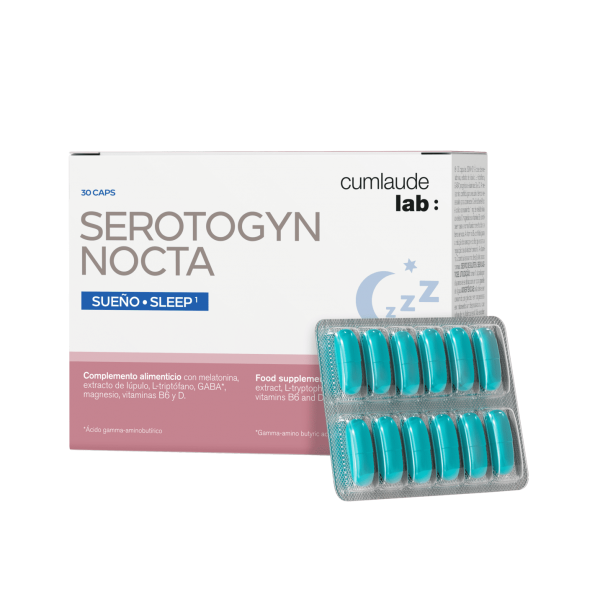 CUMLAUDE SEROTOGYN NOCTA 30 CAPSULAS