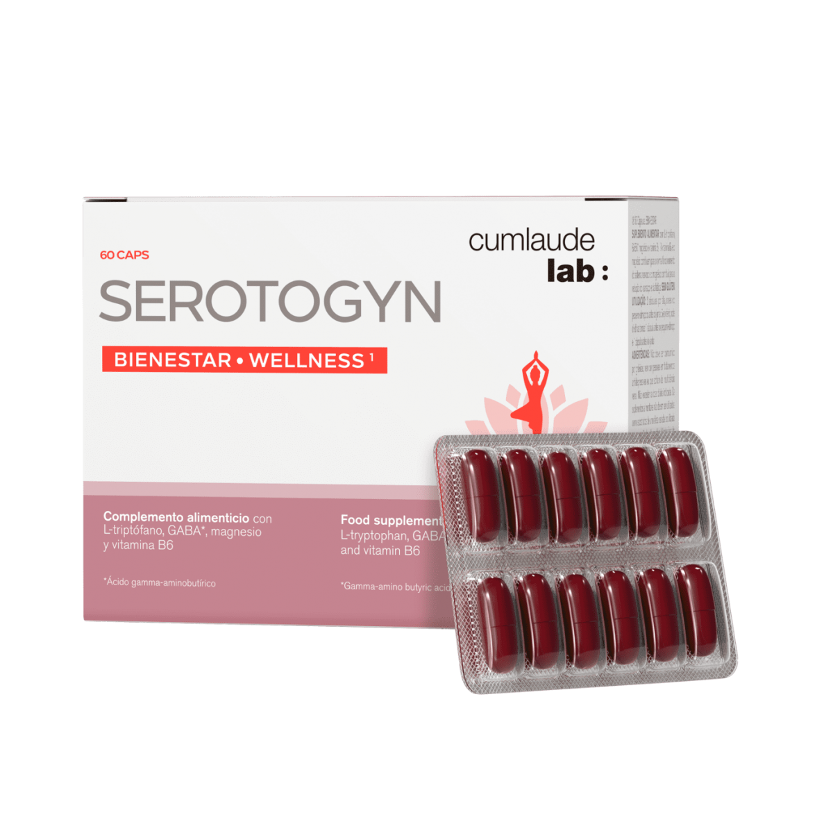 CUMLAUDE SEROTOGYN 60 CAPSULAS