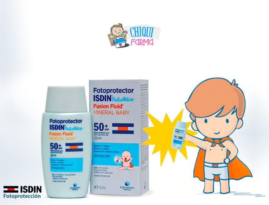 Fotoprotector ISDIN 50+ Fusion Fluid BabyMineral