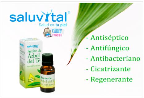 ACEITE DE ARBOL TE + CHAMPÚ SALUVITAL