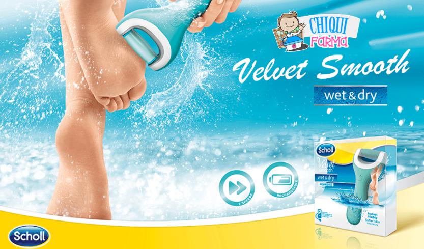 Presume de pies suaves y bonitos con Velvet Smooth