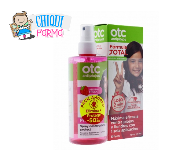Otc Pack Antipiojos Spray+ Spray Desenredante Fresa