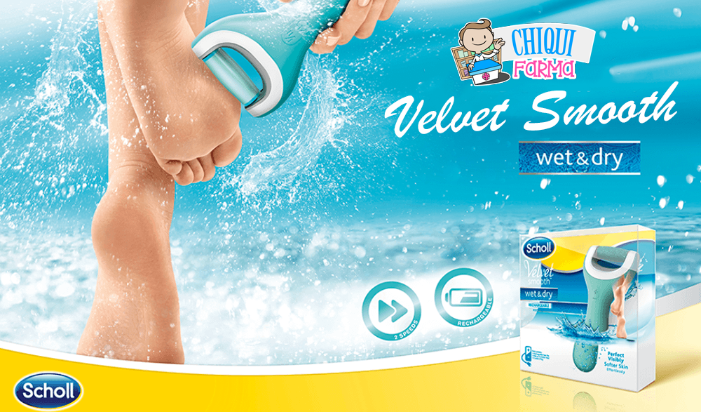 Presume de pies suaves y bonitos con Velvet Smooth